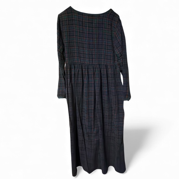 VTG Victoria's Secret Authentic Country Cottons Nightgown Medium Forest Green - Picture 4 of 4